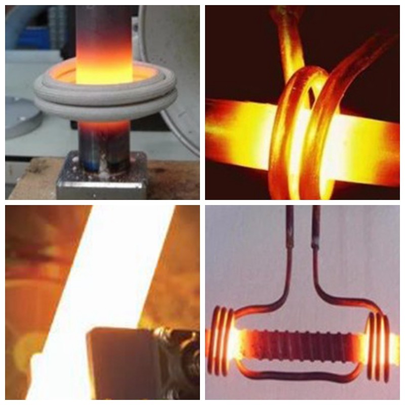 30kw Portable Steel Rod IGBT Induction Hardening Heating Machine Hot Forging