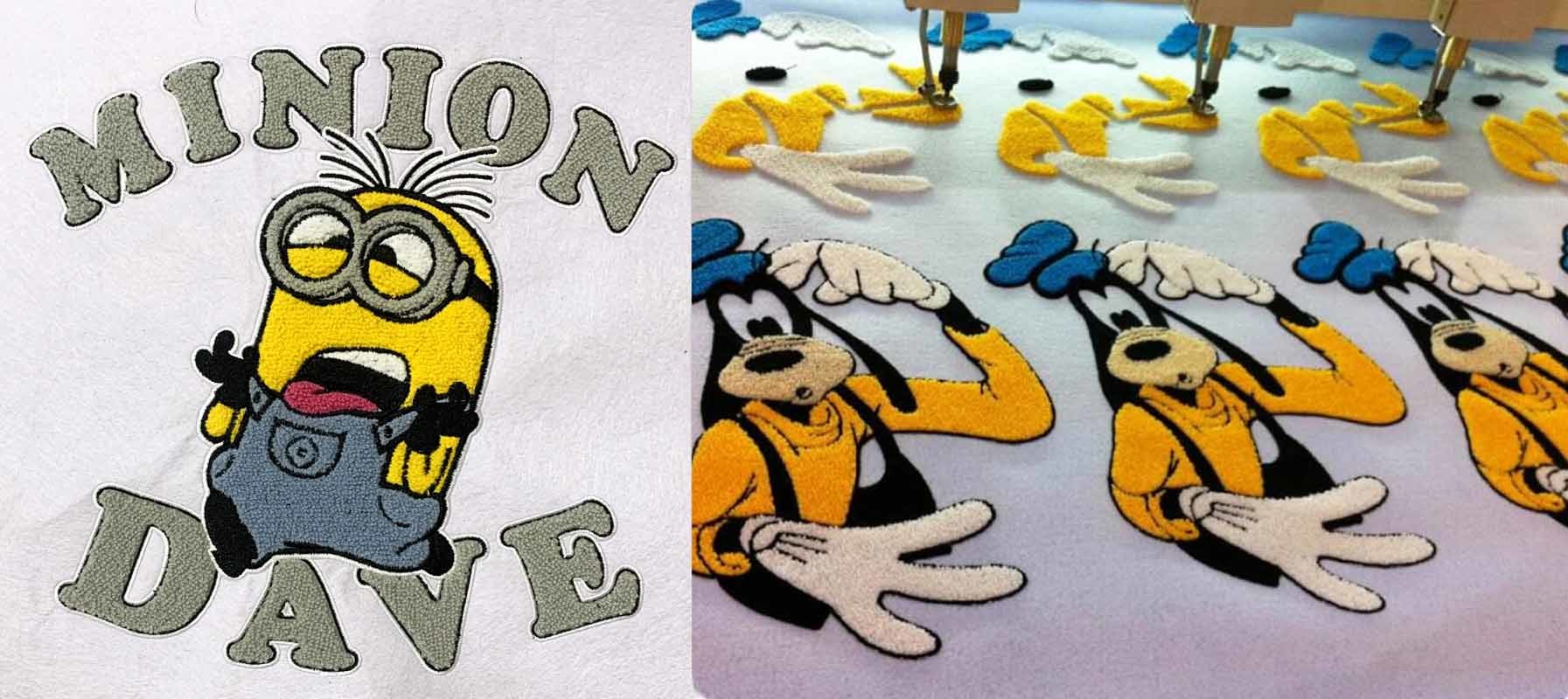 Brand Logo Custom Embroidered Sew On Patches For College Uniform OEM