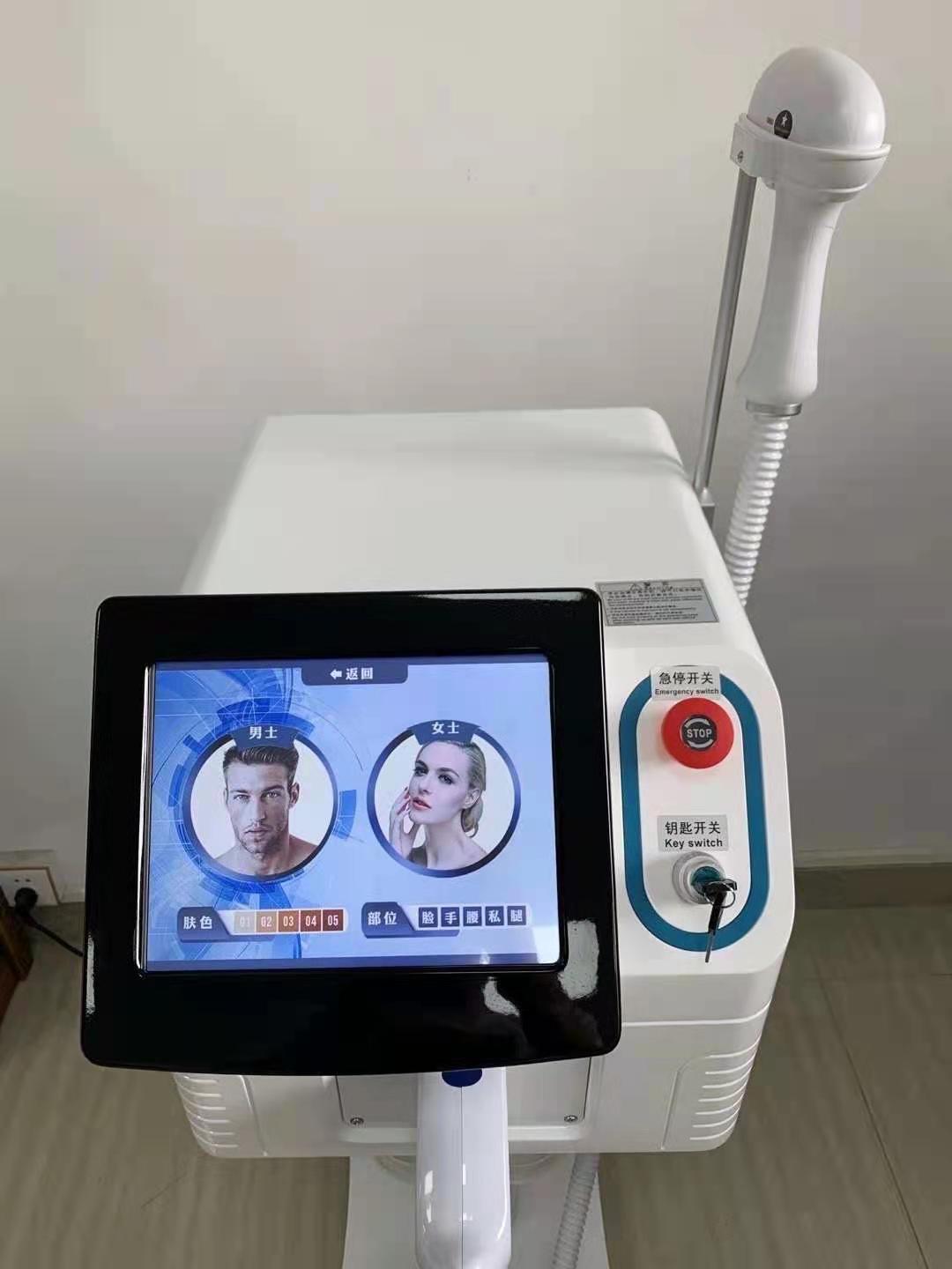 808 Laser Beauty Equipment Diode Painless Fast Hair Removal Machine