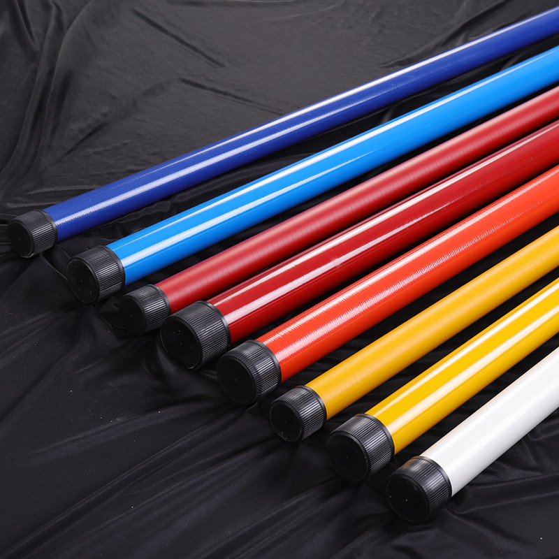 Colorful Extendable Fibreglass Pole 8.5mm 14mm 28mm Collapsible Fiberglass Pole