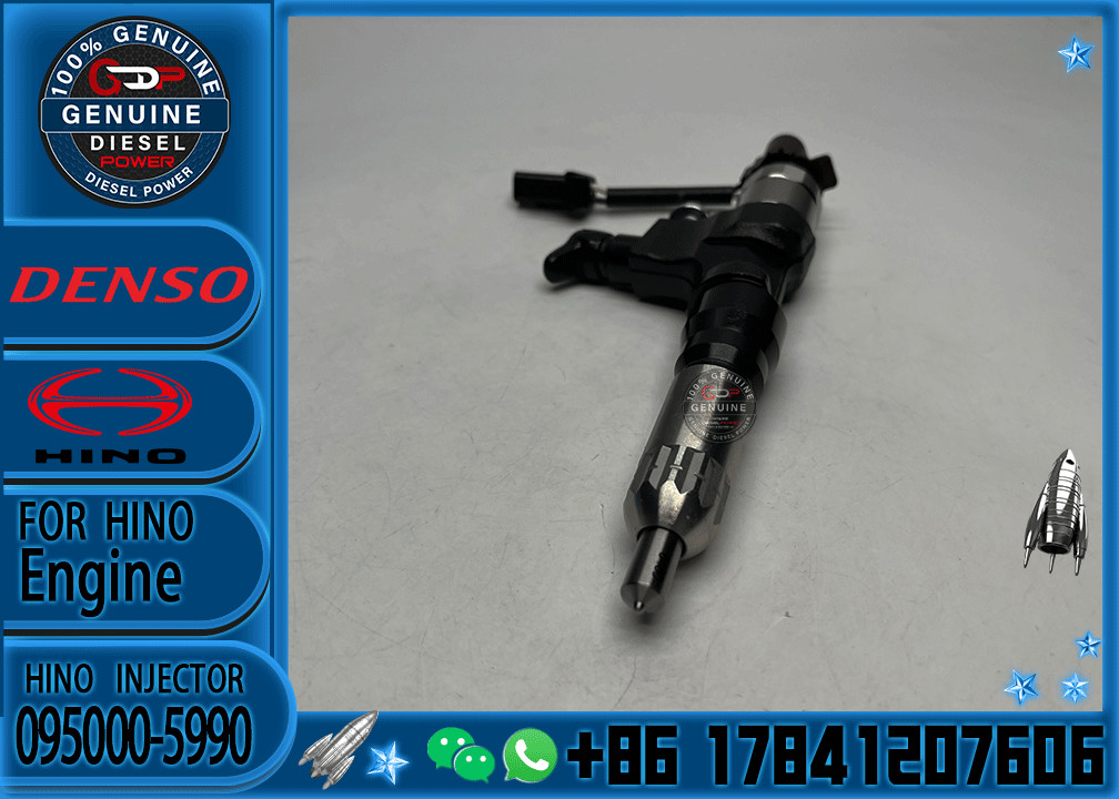 High Quality Common Rail Injector 23910-1410 23670-E0311 095000-5990 for J08E J05E Diesel Nozzle