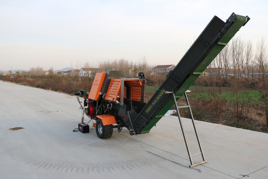 JieRui Forestry Machinery Skid Steer Log Splitter Firewood Processor for Woodworking