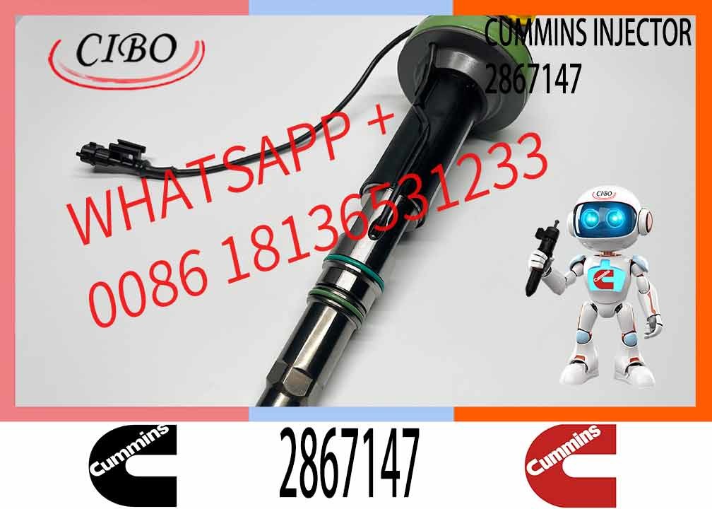 NINE BRAND High Quality Diesel Injector 2867147 Qsk19 Injector Fuel Injector 2867147