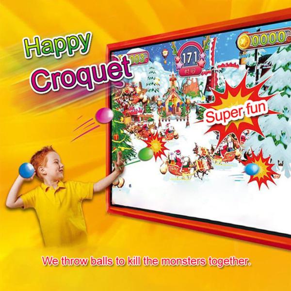 Magic 3d Interactive Wall Projection Games Ball AR Hitting Amusement