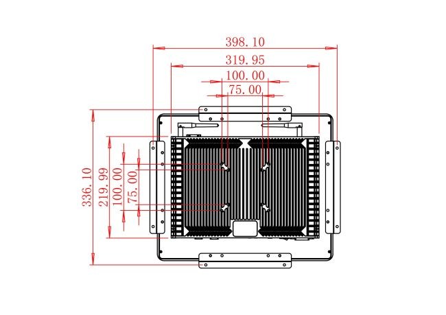 17-Inch Windows Touch Screen for Factory Automation and Security Systems