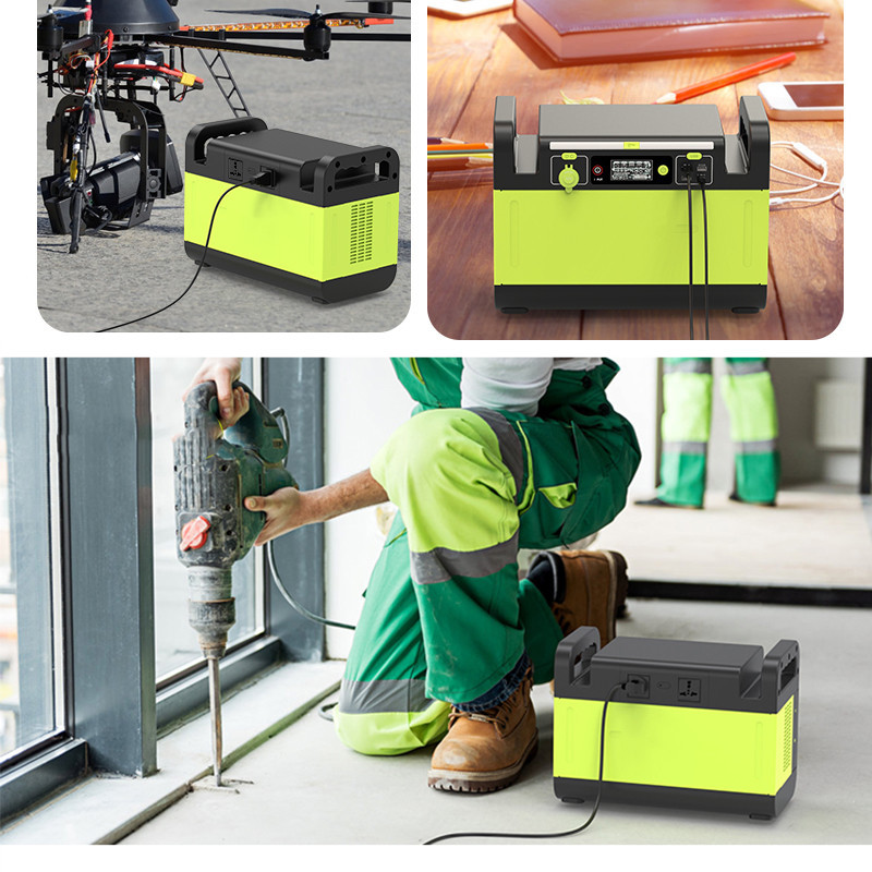 FCC 1500W AC Inverter Battery Rechargeable Lifepo4 Solar Battery