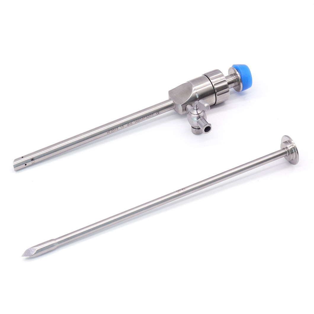 Medical Surgical Intruments 3mm Pediatric Cross-Type Membrance Valve Trocar