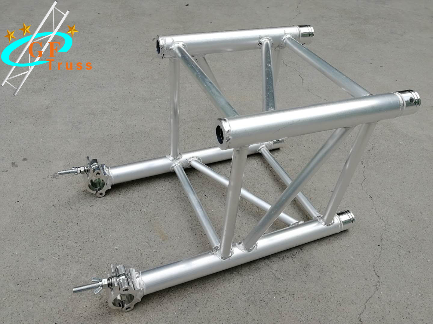 Box Corner 6-way for Bolt & Nut Truss Lighting Screw Trussing for Sporting Events Stage
