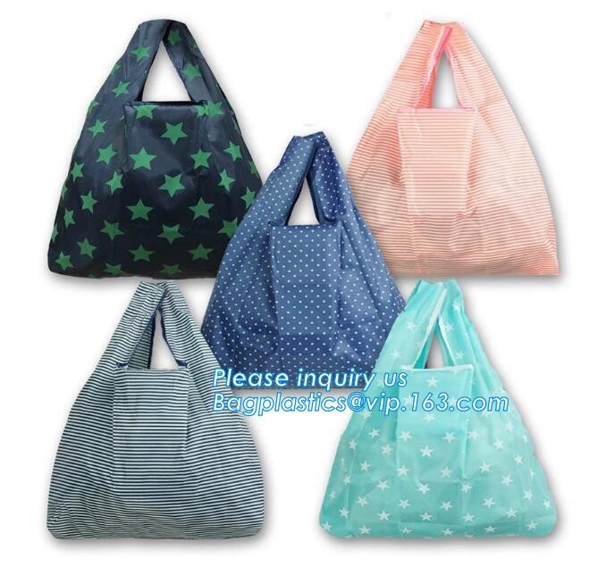 Promotion Custom Eco Friendly Sublimation Polyester Folding Shopping Bag,Promotional Sports Gym Sack Polyester Drawstrin