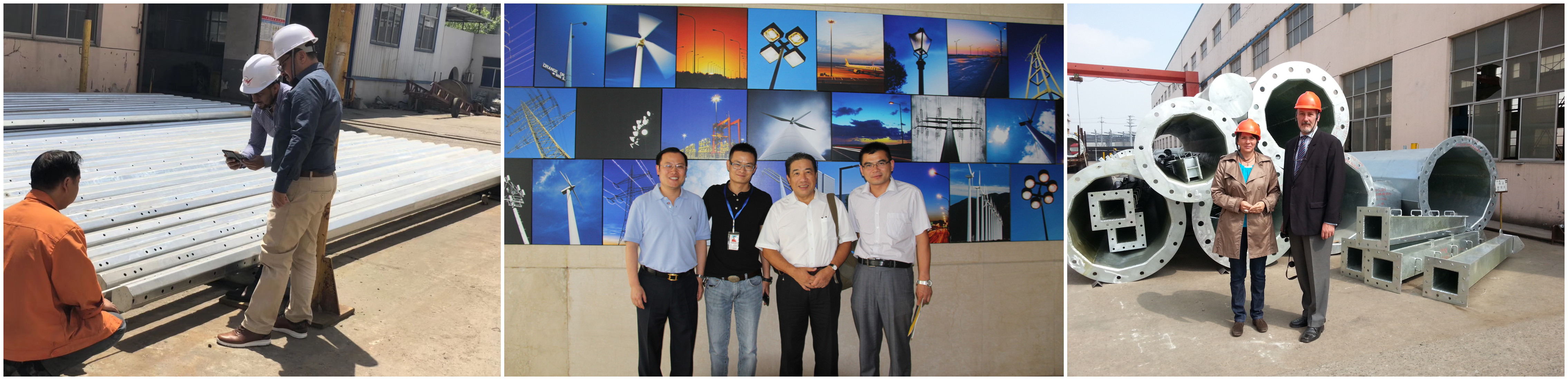 65FT 70FT 75FT 80FT Sturdy and Versatile Steel Power Pole for Industrial Power Distribution Requirements