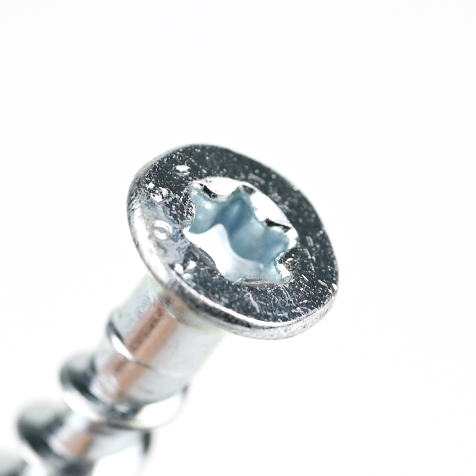 Installation Carbon Steel Zinc Plating Torx Flat Head Concrete Screw Bolt M5 35mm Anchor Drilling Cement Bolt