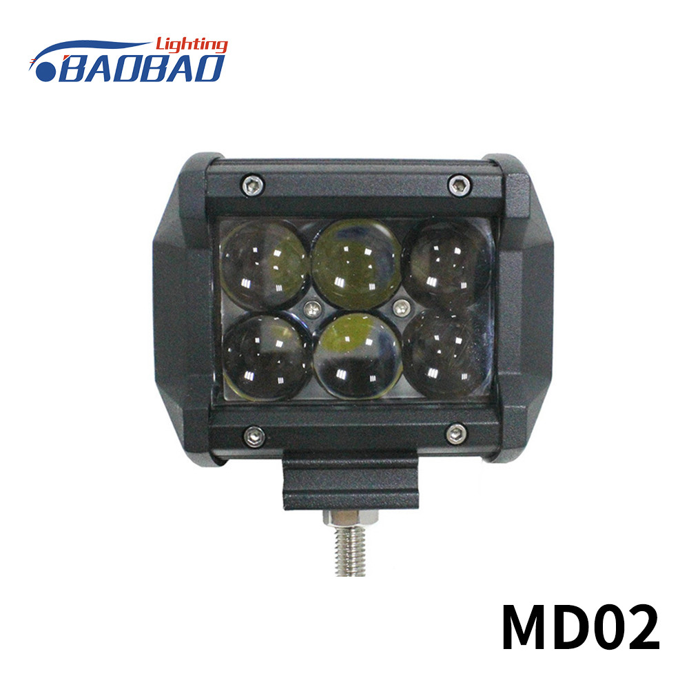 MD02 4D 6LED 18W LED Work Light