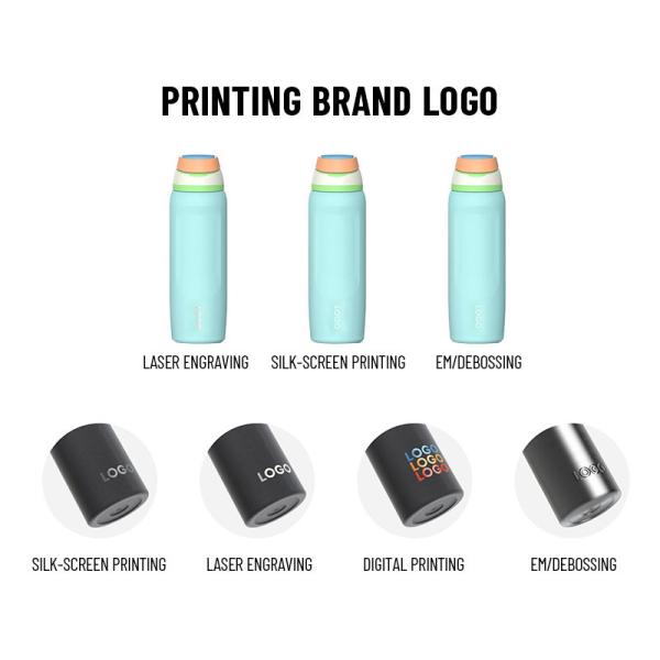 Bulk Custom 16oz Stainless Steel Vacuum Bottles W/Handle | FDA-Approved, BPA-Free, Commercial-Grade