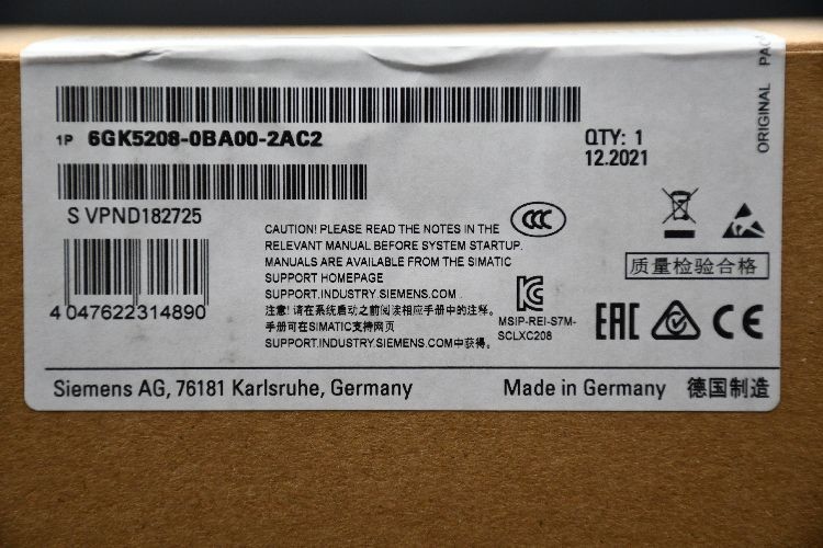 Siemens PLC Expansion Module for use with PCs and SIMATIC PGs/PCs, 18 x 101 x 107 mm, RS485, 6GK1562, DC