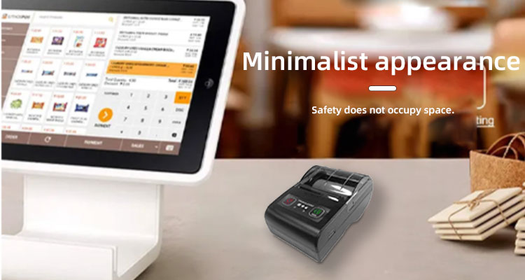 MP-58M 58MM Blue Tooth Mobile Portable USB Thermal Printer with 1- and Free Spare Parts