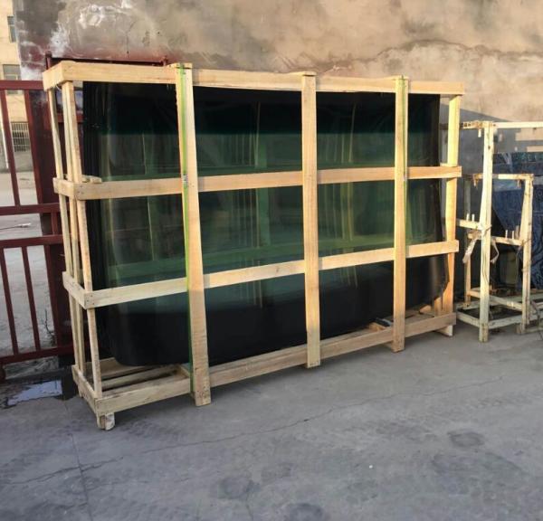 Professional Bus Front Glass Windshield Colorless Impact Resistance Long