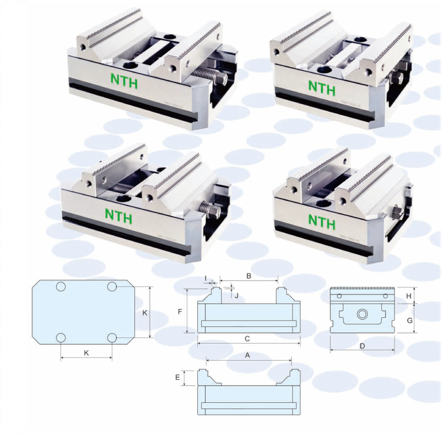 ALLOY STEEL SELF-CENTERING VISE UPGRADE YOUR 4 AND 5 AXIS MACHINING