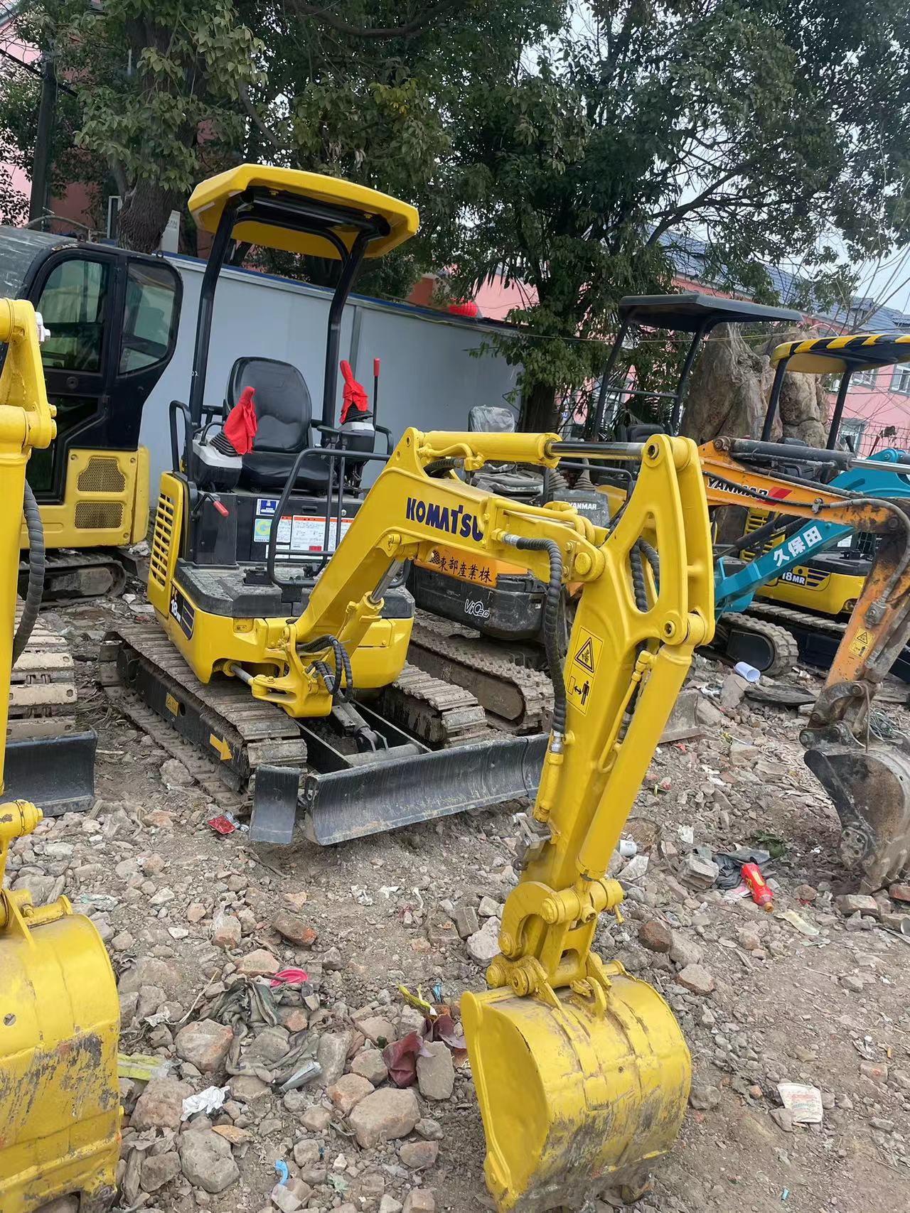 Excav PC18 small digger excavators used machinery excav used