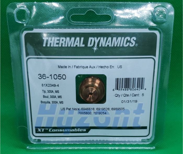 Mild Steel 300A 36-1050 Thermal Dynamics Plasma Torch Tips