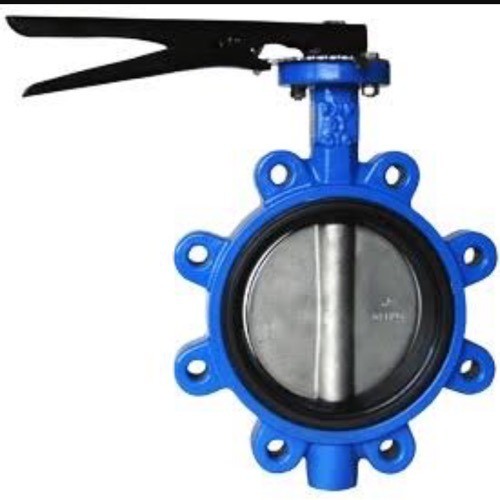 Cast ductile iron pn16 jis10k chinese factory Lug type butterfly valves manufacturer