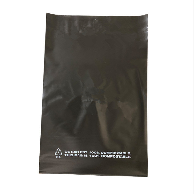 Biodegradable Mailing Bag Compost Courier Bag PLA+PBAT Vegetable Starch Postal Packaging Bag Clothing Express Bag Logo