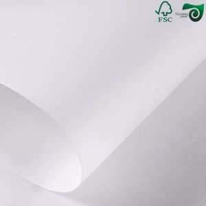 Buy cheap 80GSM 90GSM Food Safe White Kraft Paper For Bag Making Ultra Strong Tearproof All Wood Pulp FSC product