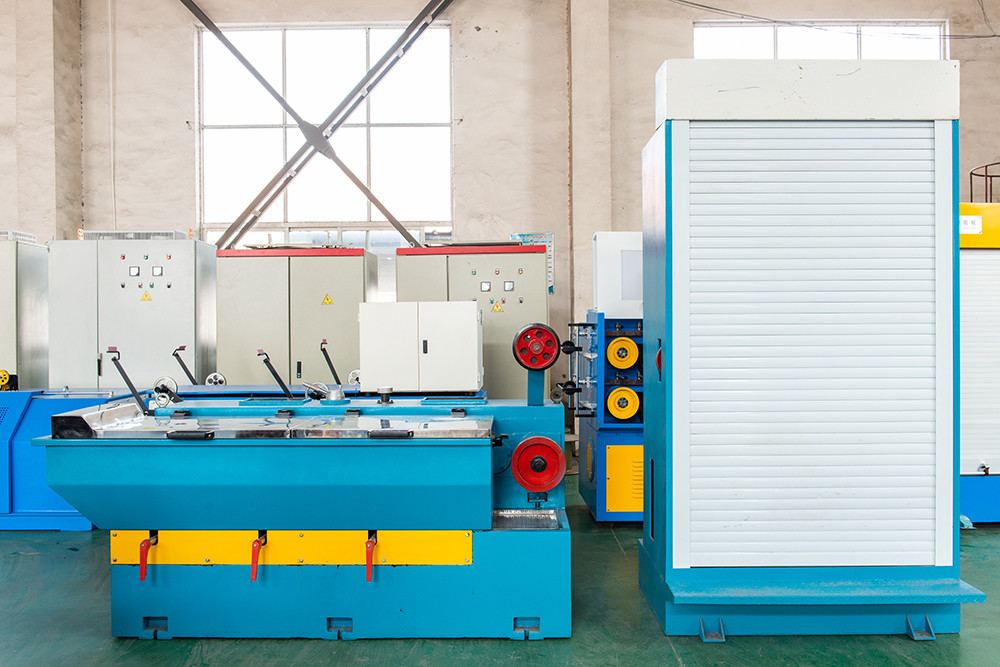 Intermediate Copper Wire Drawing Machine For 0.4-1.6mm Copper Wire Manufacturing