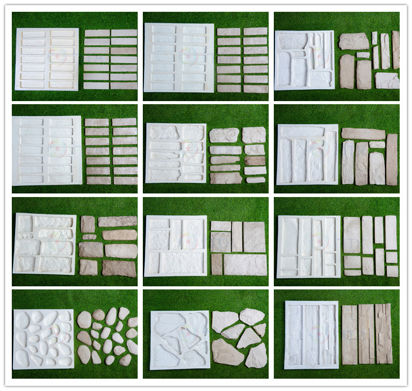 Automatic Artificial Stone Production Line Paving Stone Making Machine