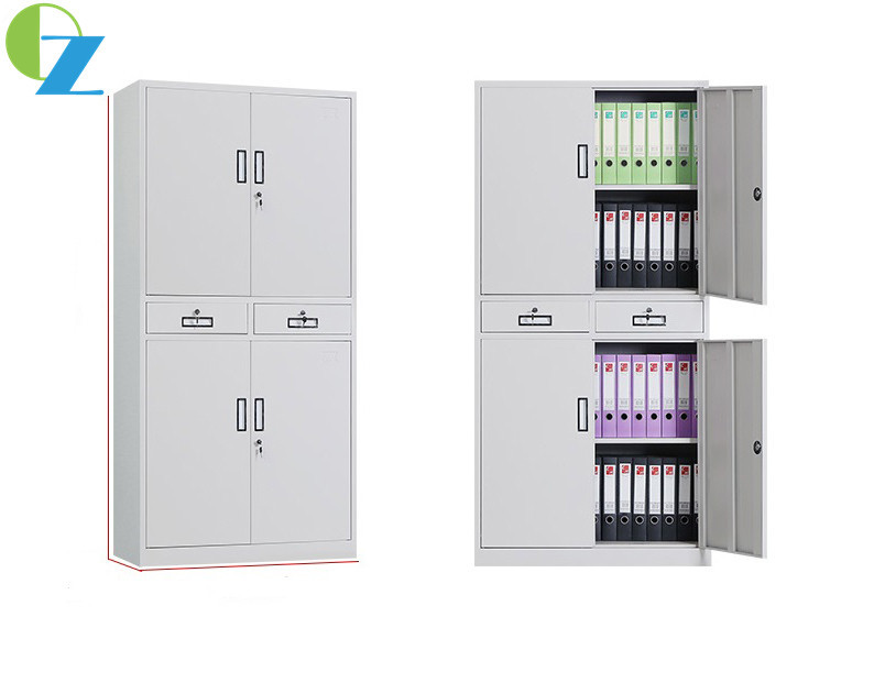 Office Furniture Steel Knock Down Structure 2 Drawer File Storage Locker