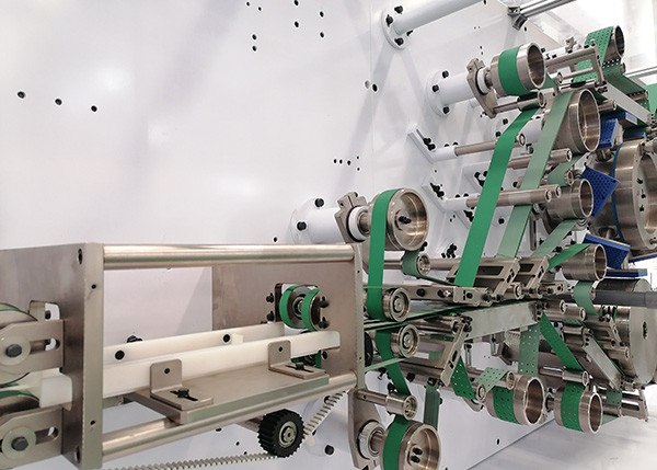 High Reliability Sanitary Napkin Counting And Stacking Machine Stable Running