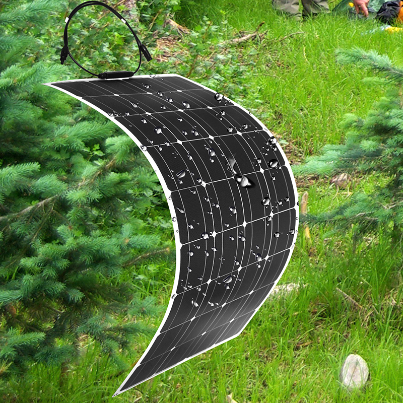 18V 36V 72V 150W To 350W Flexible Solar Panels Customized Size