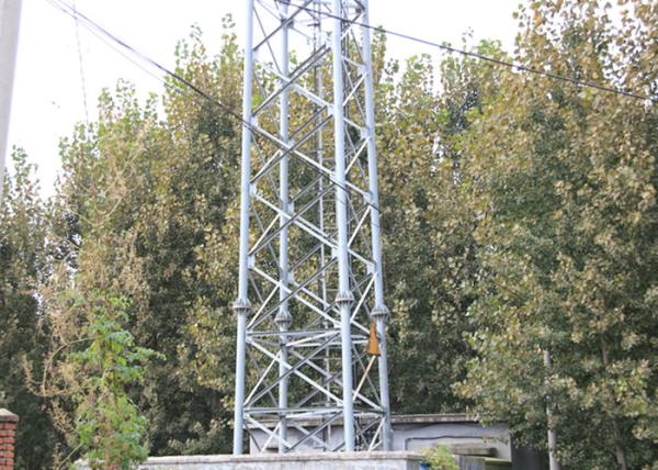 ASTM Standard Microwave Telecom Tower 4 Legs Wireless Communication Antenna