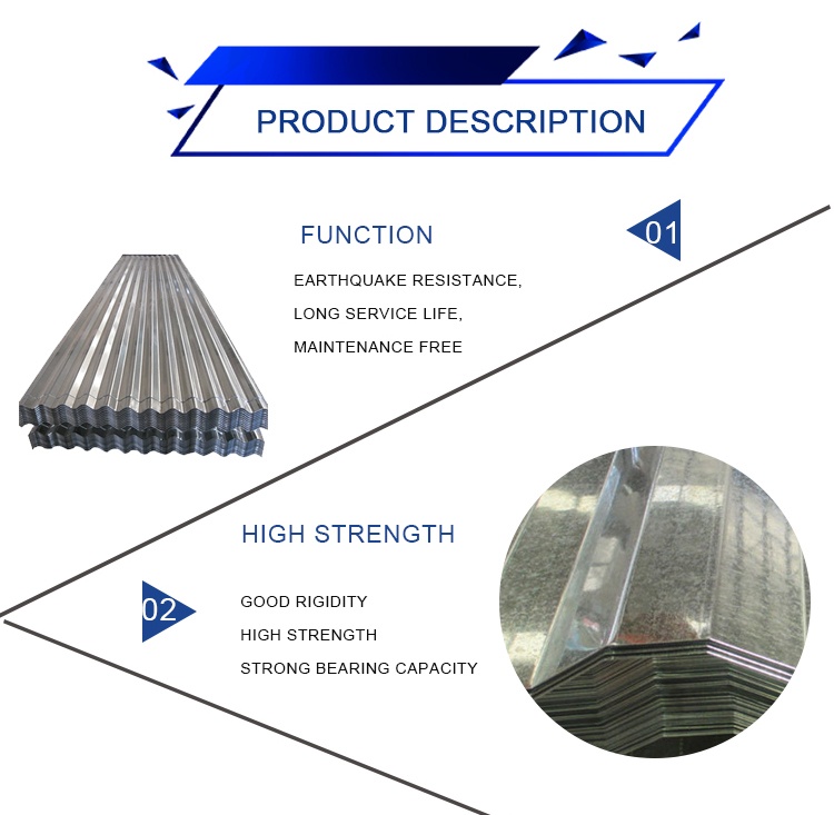 Regular Spangle BS Standard PPGI Color Coated Pre Coated Galvanized Roof Corrugated Board for Roofing Applications