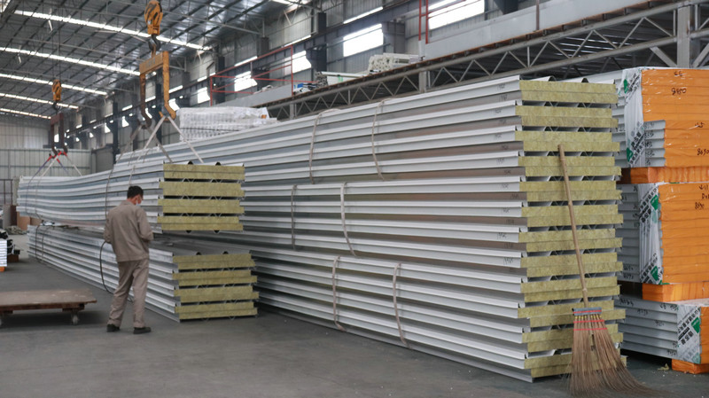 Acoustic RAL Color Roof Rock Wool Insulation Board