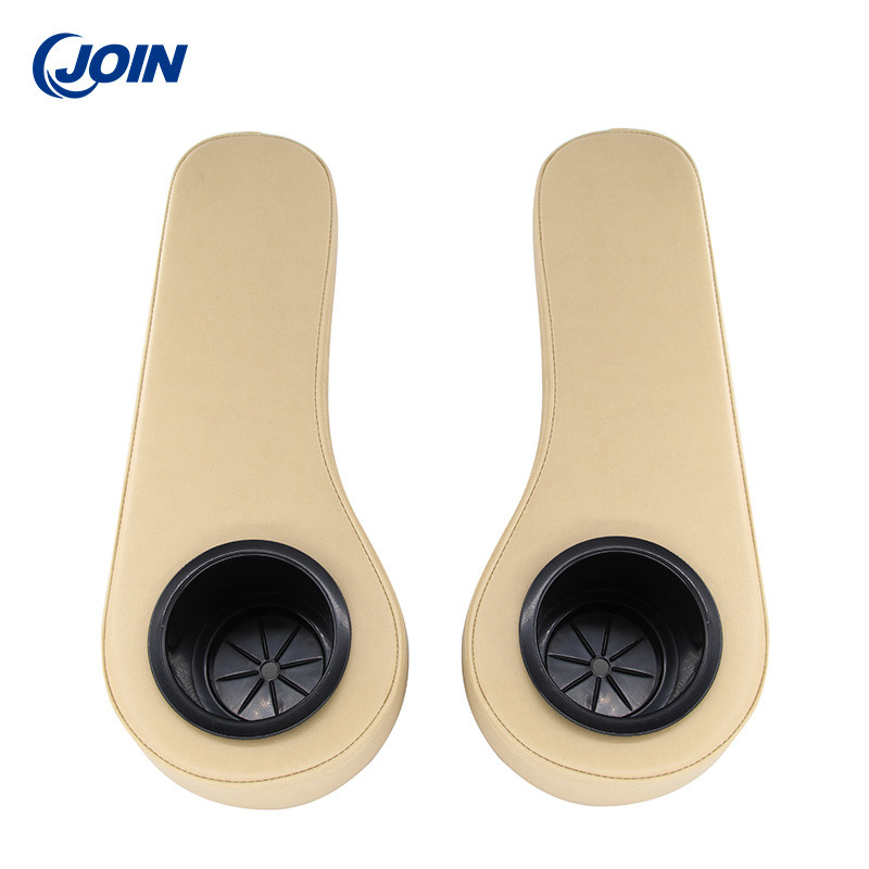 Plastic Golf Cart Rear Seat Armrest Cup Holder Kit A Pair Customized
