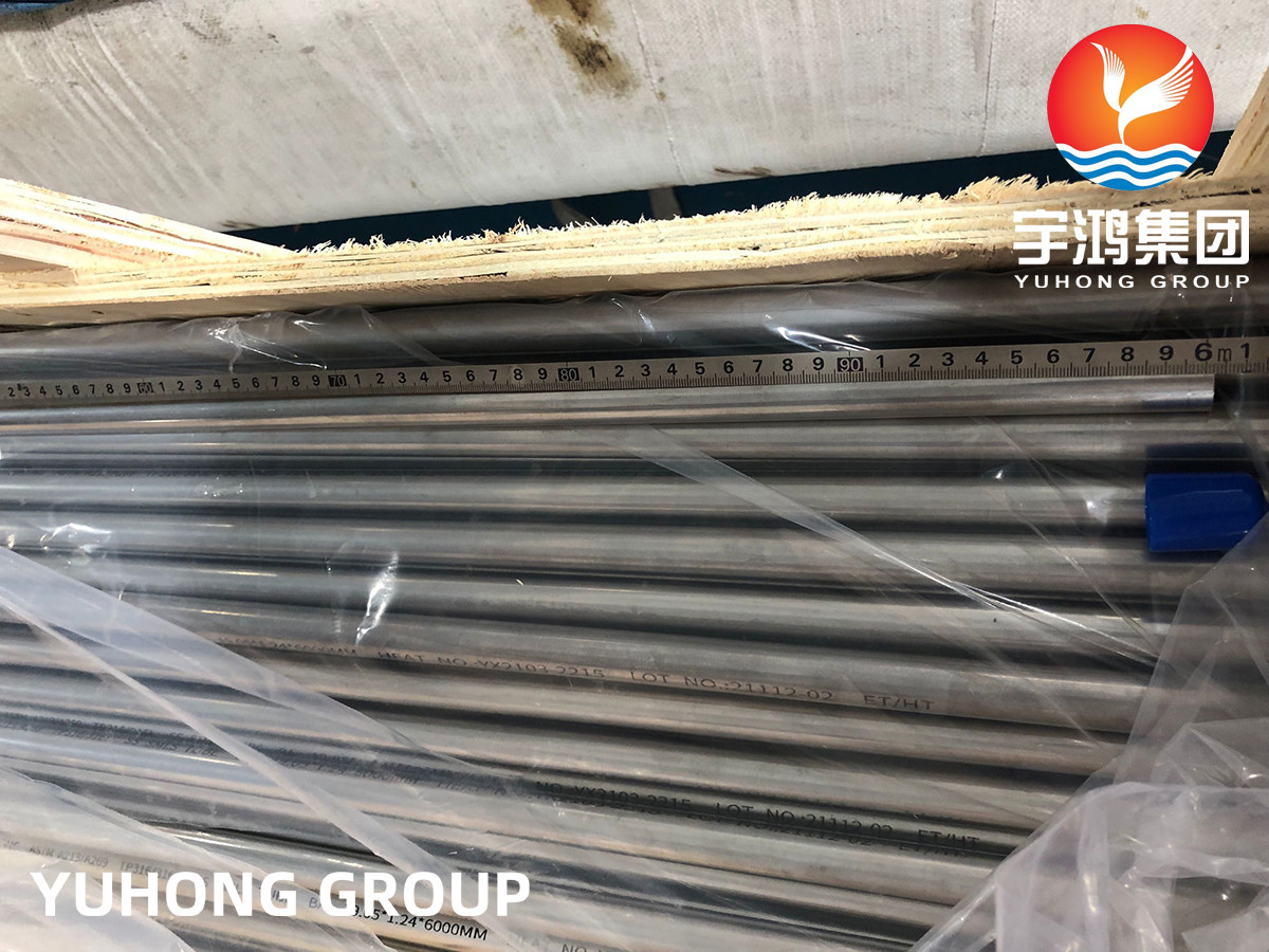 ASTM A269/A213 TP316L SUS316L EN1.4404 Stainless steel seamless tube 6M