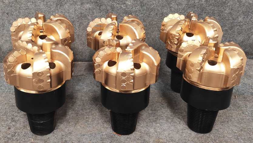 Rock Drill PDC Diamond Bit Alloy Carbon Steel For Coal Mining Water Well Drilling Rigs
