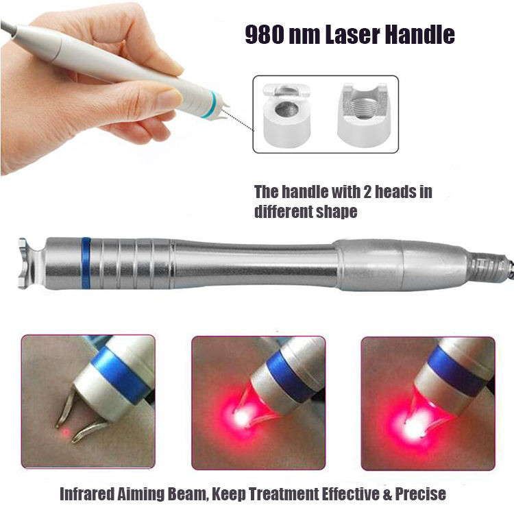 30W 100ms Spider Veins Removal Machine 980 Nm Diode Laser For Vascular Removal