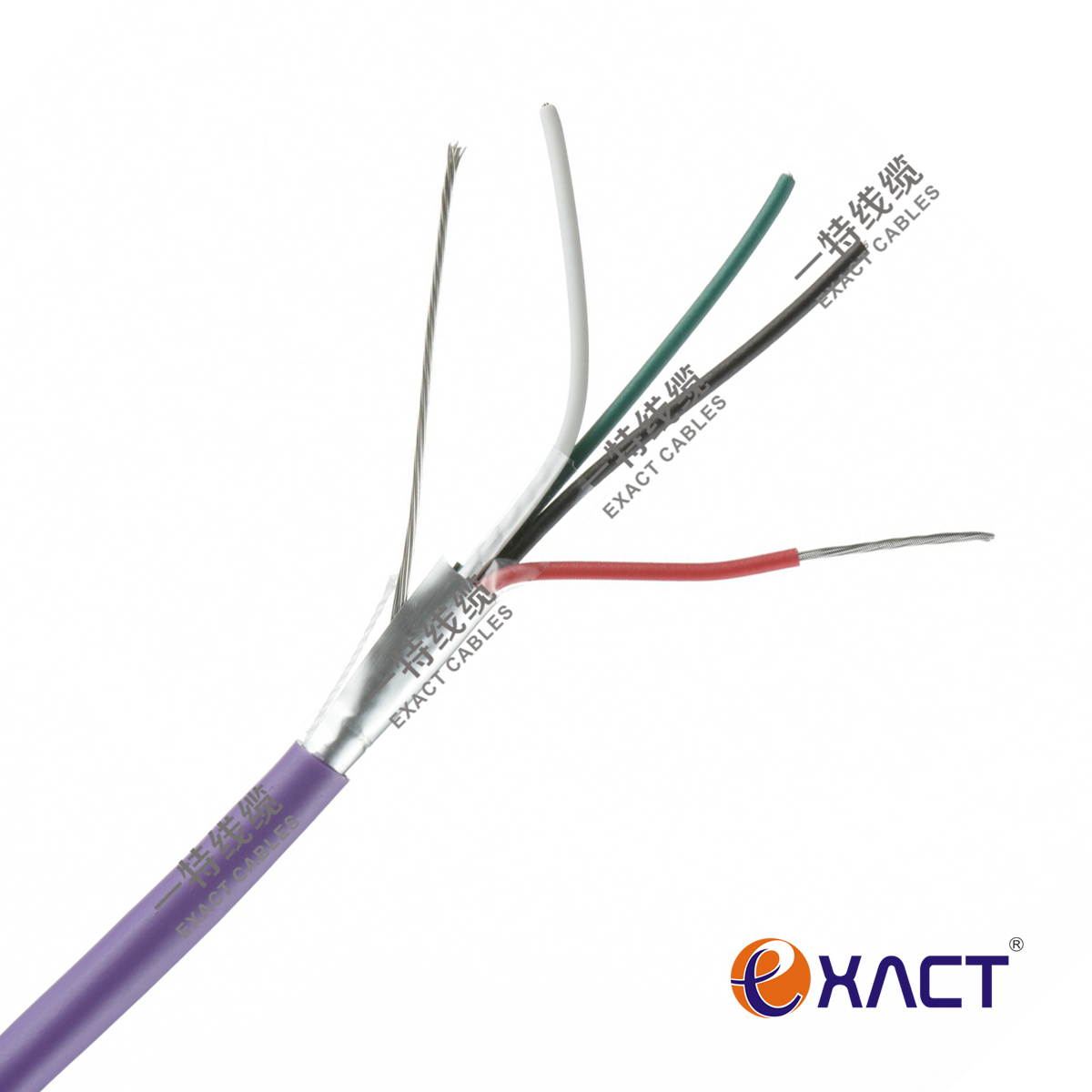 Advanced CCA Stranded 6x0.22mm2 2x0.5mm2 Composite CPR Eca Control Cable for Security