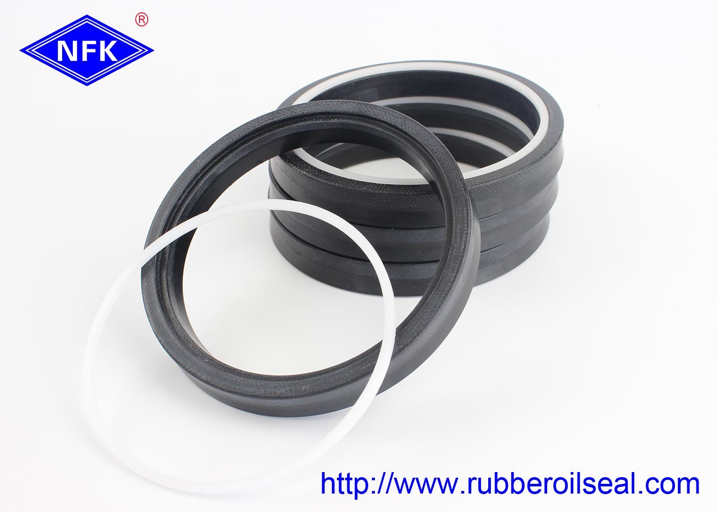 NBR+TPU+POM Reinforced thermoplastic polymer TSE TTU PSE TGO Tecnolan Hydraulic Combination Seal