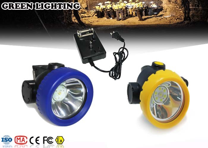 Anti - Fog Rechargeable Cree Headlamp 3500 Lux Brightness 0.6W Power