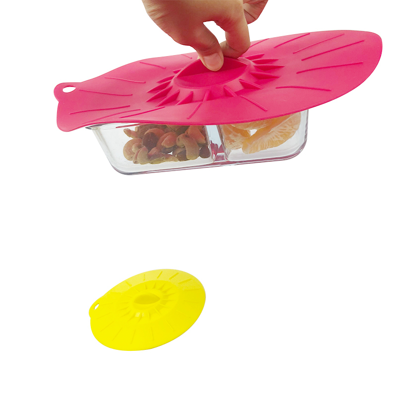 Dishwasher Safe Plastic Alternative Item Food Grade Pure BPA Free Microwavable Silicone Pot Bowl Sealing Lids for Food Storage