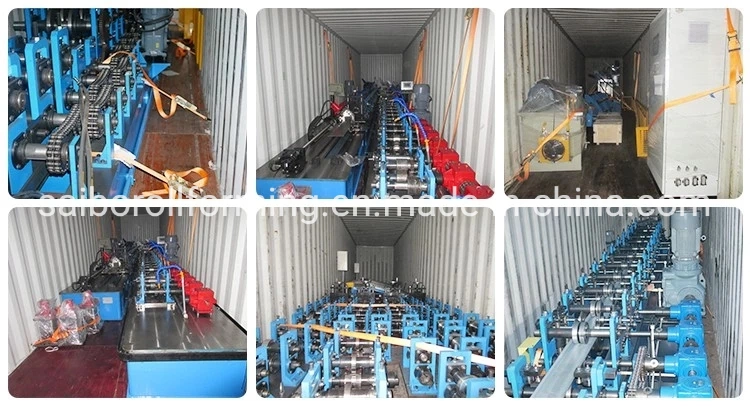 Z Purlin Roll Forming Machine Drive by Chain
