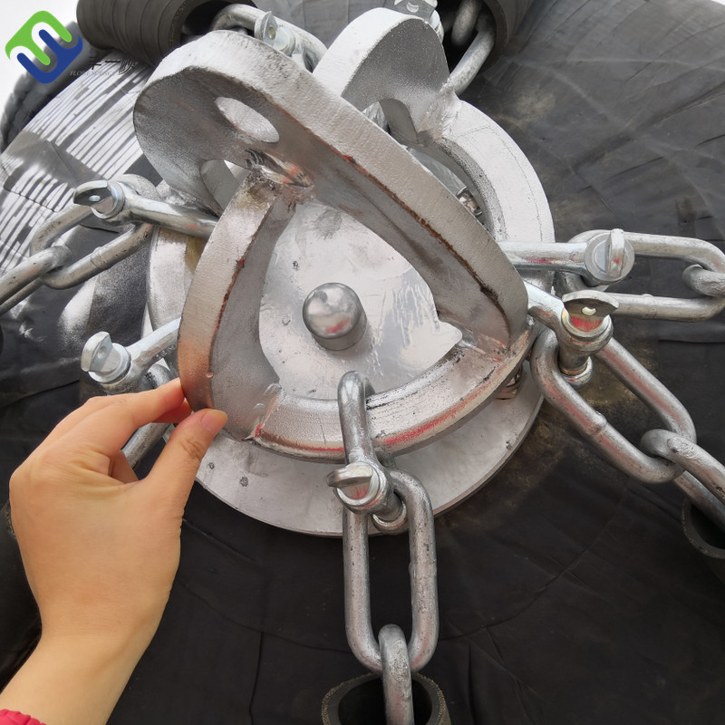 Barge And Quay Pneumatic Rubber Fender Popular Size 3.3*6.5m