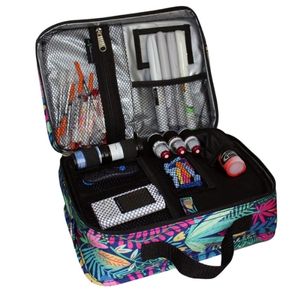 Diabetes Travel Bag inside set up image 