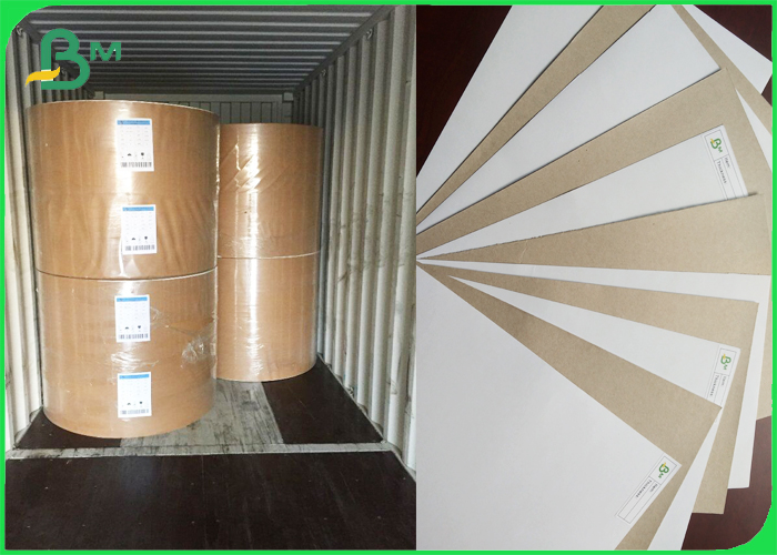 FSC Recycled White Top kraft Linerboard for cardboard liners 140gsm 170gsm
