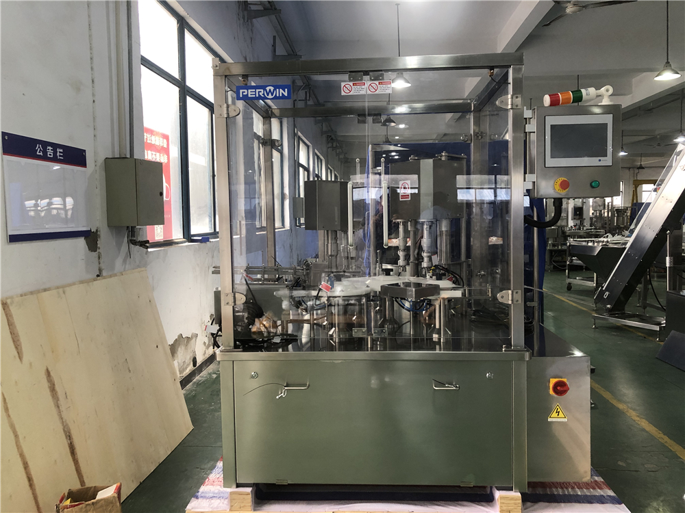 IVD Double Head 3ml Sterile Vial Filling Machine PLC Control