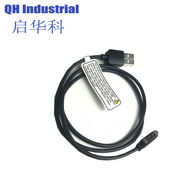 2Pin SMD Dip SMT Right Angle Rolling Solder Cup Power Connector magnetic power connector