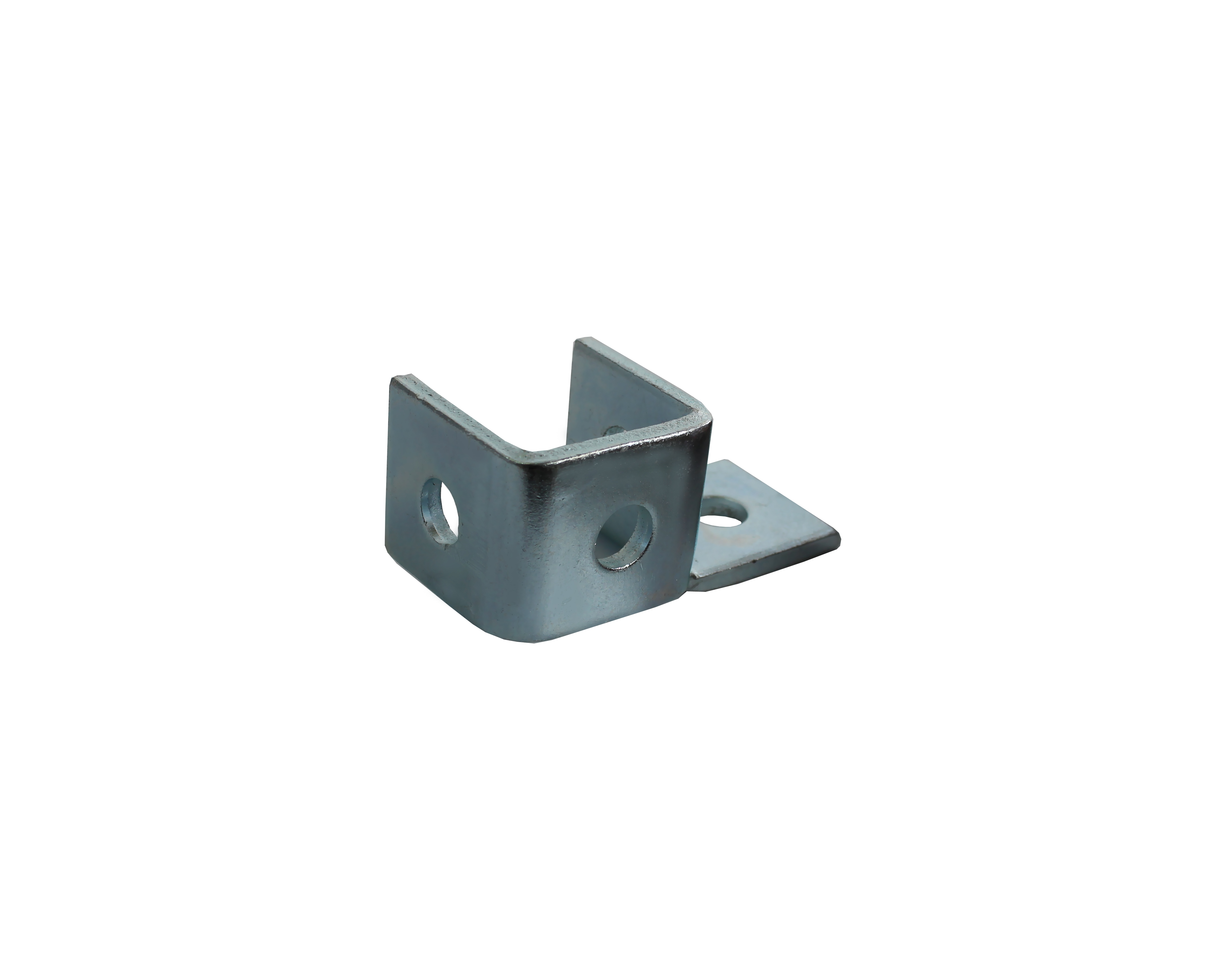 Standard Base Plate Steel Frame Connection Fitting For Channel 15-20Kg