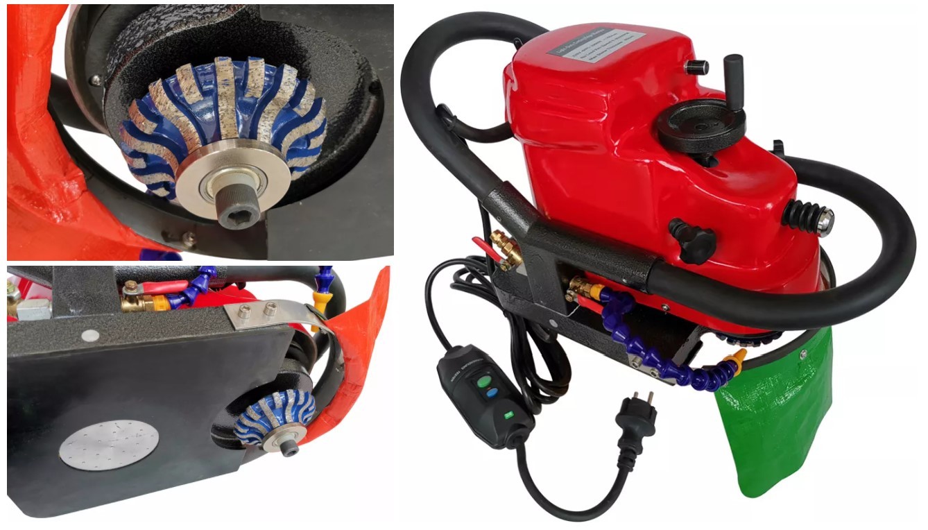 Portable Stone Edge Router Profiling Machine